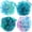 Mixed Colours 60g, variant on Shower Loofahs Sponges,Bath Sponge Loofah Body Scrubber Balls for Family Washing the loofah sponge is used to clean dust,leaving the skin cleaner and smoother