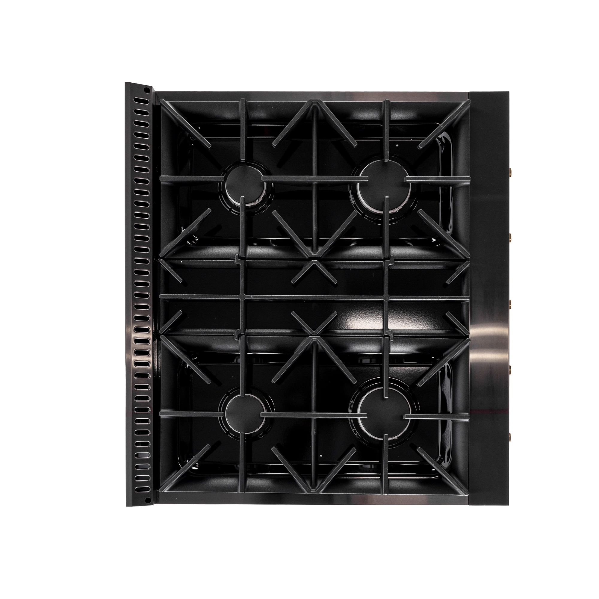 Gemstone Professional 30-in Natural Gas Range in Titanium Stainless Steel