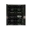thumbnail image 4 of 30 in. 5.2 cu. ft. Dual Fuel Range Natural Gas in Titanium Stainless Steel, 4 of 13