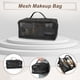 thumbnail image 2 of Bolsa de Maquillaje de Malla Unique Bargains Grande Nylon Negro, 2 of 7