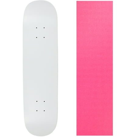 Skateboard Deck Pro 7-Ply Canadian Maple DIP WHITE With Griptape 7.5  - 8.5 price history on PriceWatchPro