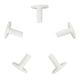 thumbnail image 1 of Paquete de 5 soportes de tees profesionales de golf de goma de alto rendimiento para campo de prácticas, para interiores 51 mm, 1 of 9