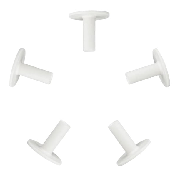 Paquete de 5 soportes de tees profesionales de golf de goma de alto rendimiento para campo de prácticas, para interiores 51 mm