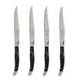 thumbnail image 4 of French Home Laguiole Steak Knives, Set of 4, Black, 4 of 5