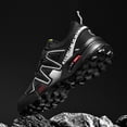 thumbnail image 2 of Zapatos Calzado de camping para hombre, de senderismo transpirables para deportes al aire libre (negro 46) DQrwqpou Tenis De Mujer Tenis De Hombre, 2 of 8