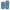 Blue Solid Round S/2 13", 11"H, variant on The Novogratz 13", 11"H Gray Metal Vase, Set of 2