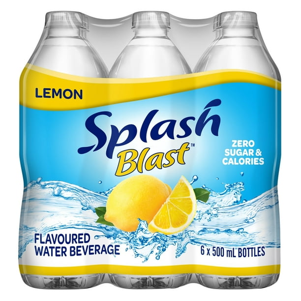 Splash Blast Lemon, 6x500ml Walmart.ca