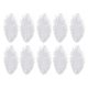 thumbnail image 2 of Tmvgtek 10 Plumas De Avestruz Esponjosas Para Fiestas De Bodas, Plumas De 25 A 30 Cm (Blanco) Tmvgtek Para estrenar, 2 of 8