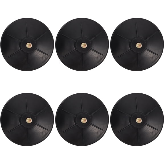 PENIKOKO 6-Piece Freestanding Boxing Stand Set with Heavy-Duty Black Frame and Stable Cup Base for Home Training