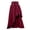 Wine, variant on PBFRDSJ Women's Satin High Waisted Maxi Skirts High Waist Ruffle Flowy Asymmetrical Split A Line Half Slips Medieval Renaissance Stage Show Long Skirt