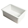 thumbnail image 1 of ALFI brand ABF2718UD-W Kitchen Sink, White, 1 of 5