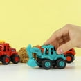 thumbnail image 4 of BESTSKY Building Blocks Toy Movable Joints Toy Model Cartoon Appearance Creative Tractor Crane Bulldozer Construction Toy Excavator, 4 of 4