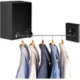 thumbnail image 1 of Retractable Clothesline, Stainless Steel Expandable Clothesline, Portable Clothesline Drying Rack 4.2m Adjustable Wire, Punch and Wall Mount for Indoo, 1 of 5