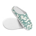 thumbnail image 3 of KLL Hand Drawn Snake Pattern Adult Unisex Cozy Slippers,Fuzzy Slip-on Slippers TPR Sole Slippers Comfort Plush Home Footwear for Indoor & Outdoor-11, 3 of 7