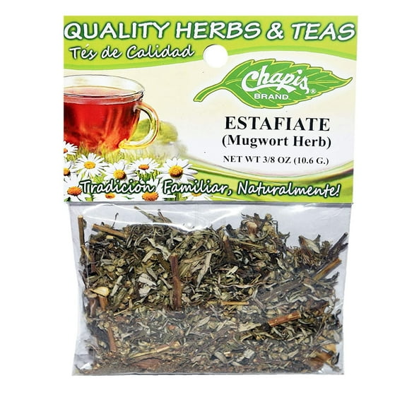 Chapis Tea/ Hierba de Estafiate- Dried Natural Herbs Net Wt. 3/8 oz. (10.6 g) (6 PACK)