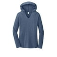 thumbnail image 5 of District Made Ladies Perfect Tri Long Sleeve Hoodie-2XL (Navy Frost), 5 of 6