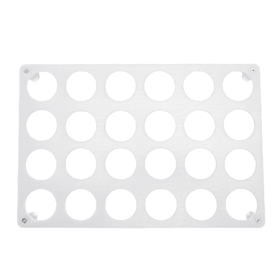 M Buder Clear Acrylic Coffee Pod Holder - Organizer Tray for 24 Pods (12.68 x 8.58 x 1.18 inches / 32.2 x 21.8 x 3 cm)