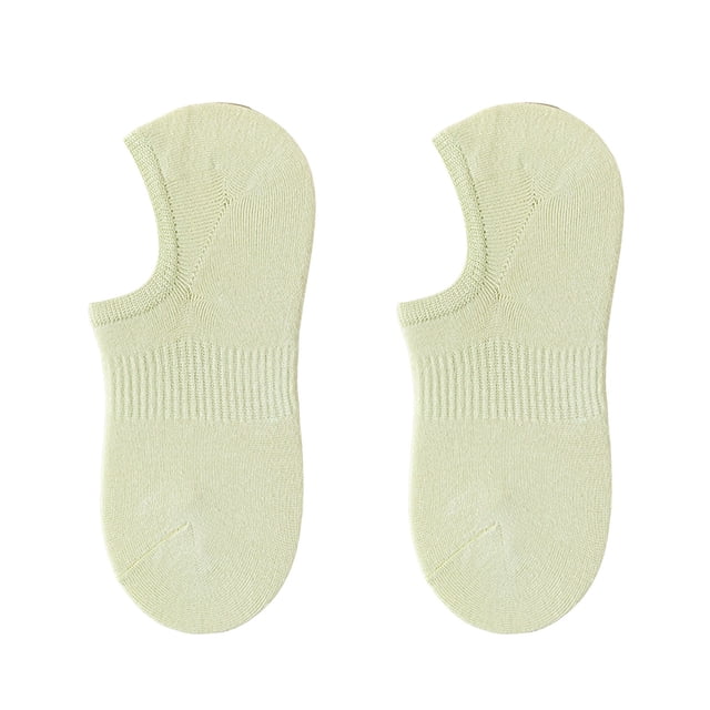 AWZXDE Women's Spring Summer Comfortable Breathable Macaron Colored Low Cut Non Slip Boat Socks Ankle Socks