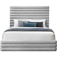 thumbnail image 7 of Meridian Furniture Maxwell Grey Linen Textured Fabric Queen Bed, 7 of 7