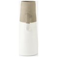 thumbnail image 4 of 14" Rustic Organic White and Natural Decorative Jug, 4 of 5
