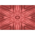 thumbnail image 1 of Ahgly Company Machine Washable Indoor Rectangle Transitional Red Area Rugs, 4' x 6', 1 of 7