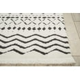 thumbnail image 4 of Nourison Kamala Contemporary Moroccan White 5'3" x 7'3" Area Rug, (5' x 7'), 4 of 7
