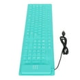 thumbnail image 4 of Foldable Keyboard Silicone Keyboard Silicone Foldable Silicone Keyboard 108 Keys Silicone Foldable Usb Wired Waterproof Mute Typing Full Sealing Foldable Keyboard, 4 of 8