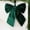 Dark Green, variant on 29cm 1pack Velvet Three-Dimensional Bow
