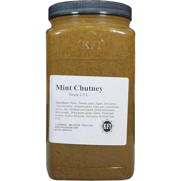 KFI - Mint Sauce - Fresh & Citrusy 2.5 Lt (Pack of 2)