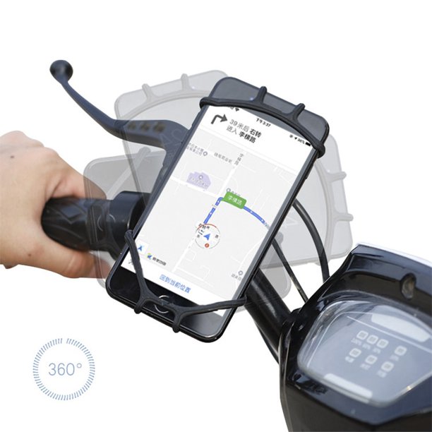 Car Accessories Bike Phone Holder Bicycle Mobile Cellphone Holder Motorcycle Suporte Celular Support 4 - 6.3 Inch Mobile PhoneYellow He Qiyong unisex