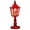 red, variant on Christmas Themed Light Post, Glittering Lighted Lantern, Musical Snowy Christmas Street Lamp ChristmasLighted, ChristmasLighted Table Decorations
