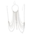 thumbnail image 2 of Cadena para el cuerpo Yinane ajustable para el pecho para festivales de música bodas en la playa, 2 of 8