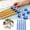 Blue, variant on 30 Pcs Pencil Toppers Numbered 1-30, Reusable Pencil Labels for Classroom Organization, Pencil Tracking Markers for Teachers, Slide-On Design for Standard Pencils