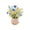 C, variant on Byndra DIY Beaded Wildflower Bouquet Kit, Handmade Floral Craft Kit for Tabletop Flower Arrangement and Creative Home Decoration