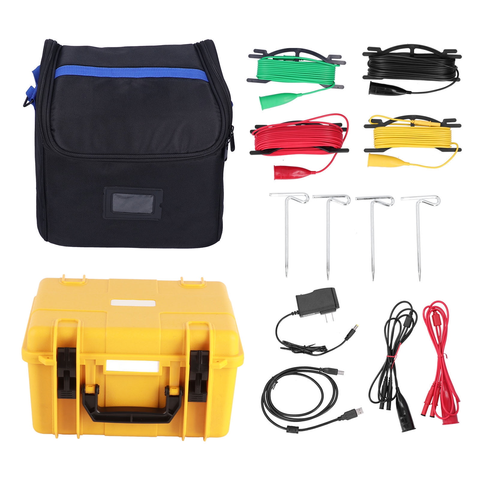 Resistance Tester, Ground Resistance Measurement Waterproof Ground