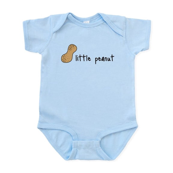 CafePress - Little Peanut Infant Bodysuit - Baby Light Bodysuit, Size Newborn - 24 Months