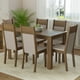thumbnail image 2 of Juego de Comedor MADESA Mesa de Madera con 6 Sillas Marrón/Crema/Beige, 2 of 9