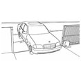 thumbnail image 5 of Hongchun Motorization accessory - Photocells, for gate motorization, compatible with the range, Range 20m, Most types of doors，Universal photocell 12 V/24 V, 5 of 5