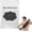 Black, variant on Exfoliating Back Scrubber for Shower with Extra Long Handle, Microfiber Body Towel, Black