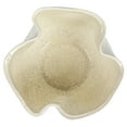 thumbnail image 3 of Bloomingville 7.25 Inches Stoneware Ruffled Planter with Sand Finish and Reactive Glaze, Holds 4 Inches Pot, White, 3 of 4