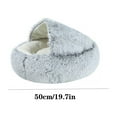 thumbnail image 2 of Fiudx Saco de Dormir Cálido para Perros, Material de Poliéster Suave, Diseño Transpirable y Antideslizante, Cama Cómoda para Un Sueño Reparador, Fácil de Limpiar, Tamaño 50 X 50 Cm, Apto para Mascota, 2 of 2