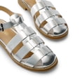 thumbnail image 3 of DREAM PAIRS Womens Fisherman Gladiator Braided Flat Sandal Cute Woven Strappy Closed Toe Shoes for Summer, 3 of 5