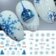 thumbnail image 4 of Pegatinas de invierno para uñas, 12 piezas, paisaje de cabina, ciervo, oso, pájaro, árbol, animales, deslizadores de agua, calcomanías blancas nevadas, decoraciones para uñas, SABN, 4 of 4