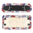 thumbnail image 3 of Pzuqiu 2-Piece Vintage US Flag Floral Golf Cart Seat Covers - 250th Anniversary 1776-2026 Edition, Stretch-Fit Protector for EZGO, Club Car & Yamaha, 3 of 10