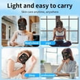 thumbnail image 3 of 7 Color LED Face Mask with Neck Wireless Portable Red Light Therapy for Anti-Aging Wrinkles Skin Rejuvenation Home Use, 3 of 11