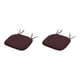 thumbnail image 3 of Naiovety Cojín de asiento con correas, cojín antideslizante para silla de poliéster, alfombrilla para taburete, suave y transpirable para el Café 41*41cm 2Conjunto, 3 of 6