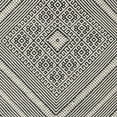 thumbnail image 6 of Hauteloom Silifke Wool Living Room, Bedroom Area Rug - Bohemian, Transitional - Black, Cream - 8' x 10', 6 of 9