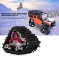 thumbnail image 1 of 2 Pair Tire Snow Track Wheel Snow Wheels Sandmobile Conversion Adapter for RC Model Cars 1/10 SCX10 90018 Snow Tire, 1 of 8