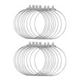 thumbnail image 1 of 20 Anillos de material acero Inoxidable para Joyas, Collar, Accesorio para El Cabello, 1 of 8