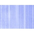 thumbnail image 1 of Ahgly Company Indoor Rectangle Solid Blue Modern Area Rugs, 2' x 4', 1 of 4
